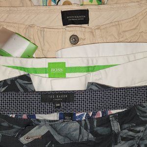 A bundle of 6 men's Summer shorts size 34 fit.